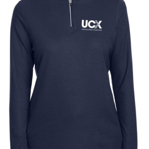 CORE365 Ladies' Fusion ChromaSoft™ Pique Quarter-Zip (CE405W)