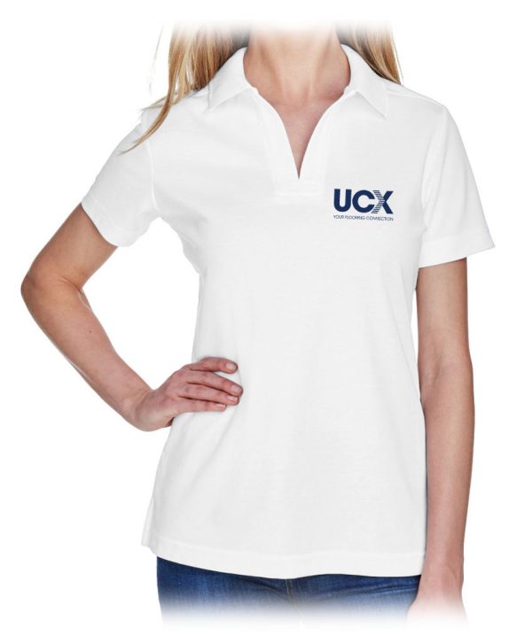 Devon & Jones CrownLux Performance® Ladies' Plaited Polo (DG20W)