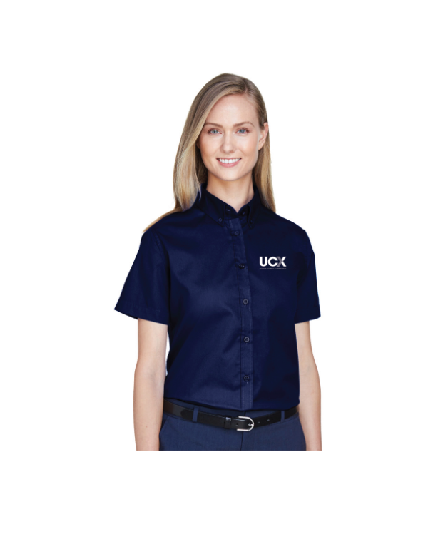CORE365 Ladies' Optimum Short-Sleeve Twill Shirt (78194)