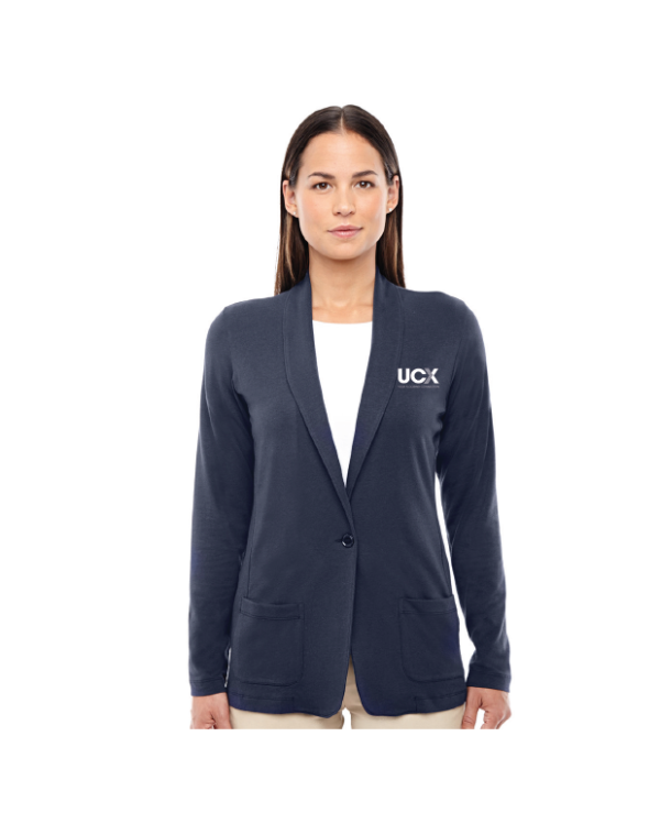 Devon & Jones Ladies' Perfect Fit™ Shawl Collar Cardigan (DP462W)