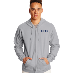 Hanes Adult EcoSmart® Full-Zip Hooded Sweatshirt (P180)