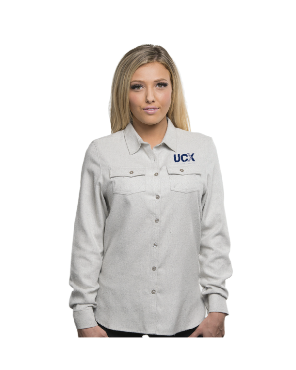 Burnside Ladies' Solid Flannel Shirt (B5200)