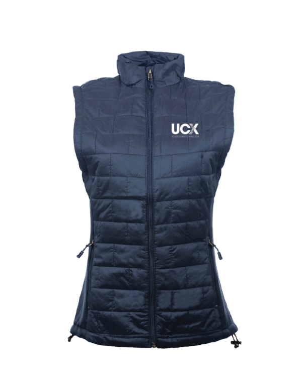 Burnside Ladies' Quilted Puffer Vest (B5703)