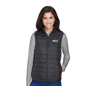 CORE365 Women's Prevail Packable Puffer Vest (CE702W)
